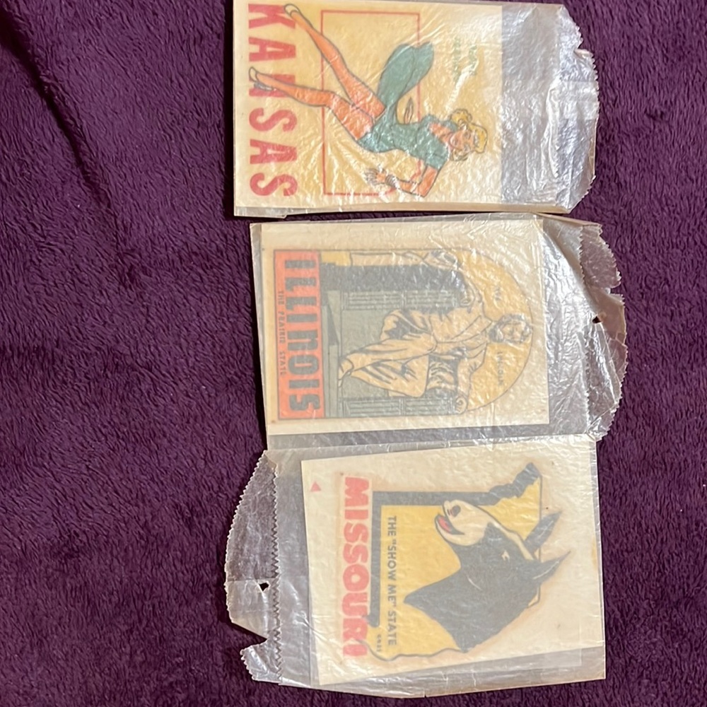 Vintage stickers
